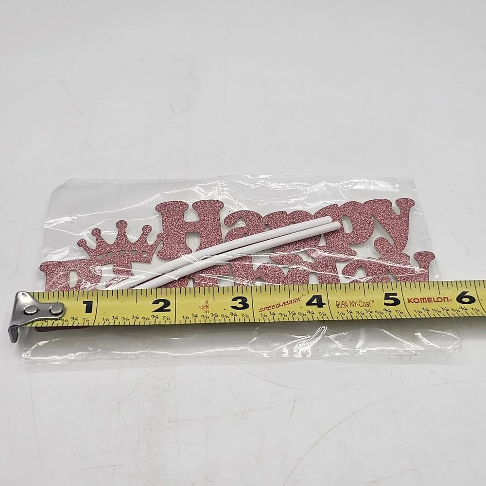 39th Birthday Decorations for Women Rose Gold Sash Tiara and Cake Topper & More